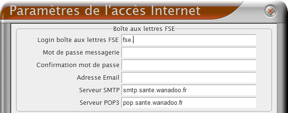 Paramétrer l'accès internet