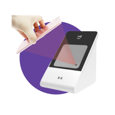 Lecteur optique kiné.png test 1 Scannez l'application carte Vitale et le Datamatrix des mutuelles